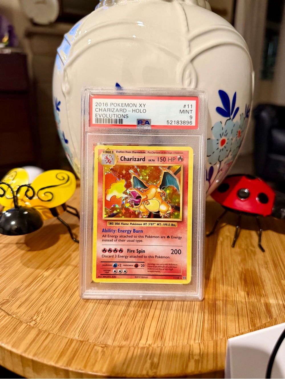 Pokemon XY evolutions 11/108 Charizard-Holo rare PSA 9 Mint 2016 - Picture 2 of 8